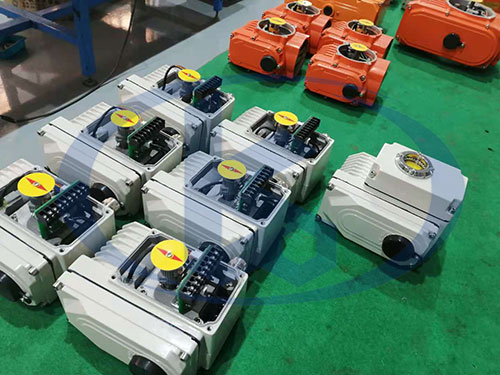 電動(dòng)執(zhí)行器產(chǎn)品生產(chǎn)完成