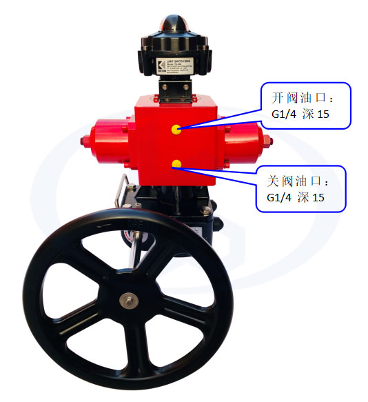 液動(dòng)執(zhí)行器液壓接口圖