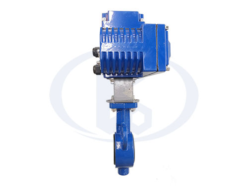 小口徑電動對夾蝶閥